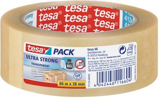 Verpakkingstape tesapack® Ultra Strong, 66mx50mm, transparant-2