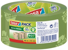 Verpakkingstape tesapack® Eco & Strong 66mx50mm groen bedrukt-3