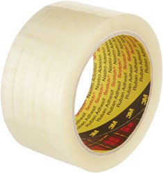 Verpakkingstape Scotch 371 PP, 50mmx66m, transparant, 6 rollen