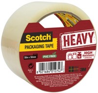 Verpakkingstape Scotch Secure Seal 50mmx50m transparant-3