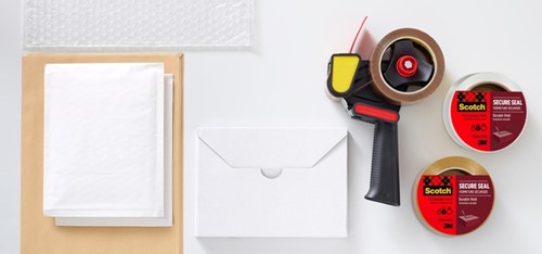 Verpakkingstape Scotch Secure Seal 50mmx50m transparant-2