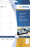 Etiket HERMA 4915 199.6X143.5mm glossy wit 50 etiketten-2