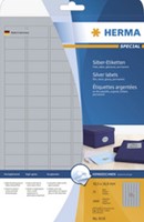 Etiket HERMA 4114 99.1X67.7mm zilver 200 stuks-2