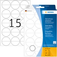 Etiket HERMA 2279 32mm transparant 240 etiketten-3