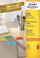 Etiket Avery Zweckform 3471 210x297mm A4 blauw 100stuks-3