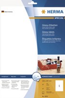 Etiket HERMA 8895 210x297mm A4 10 stuks glossy wit-2