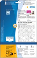 Etiket HERMA 8832 30.5x16.9mm mat wit 2400stuks-1
