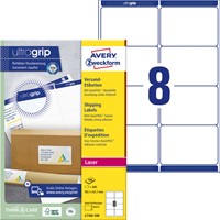 Etiket Avery L7165-100 99.1x67.7mm wit 800 etiketten-2