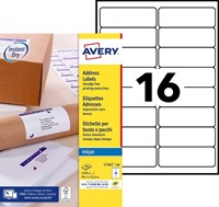Etiket Avery J8162-100 99.1x33.9mm wit 1600 stuks-2