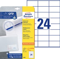 Etiket Avery 3490 70x36mm wit 600 stuks-2