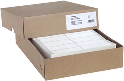 Etiket HERMA 8220 88.9x35.7mm 2-baans wit 8000 stuks