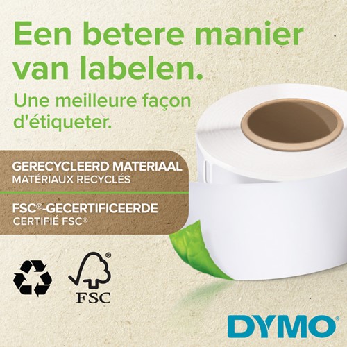 Etiket Dymo LabelWriter naamkaart 54x101mm 12 rollen á 220 stuks wit-3