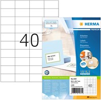 Etiket HERMA 4461 52.5x29.7mm premium wit 4000 stuks