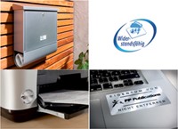 Etiket Avery L6008-20 25.4x10mm zilver 3780 stuks-3