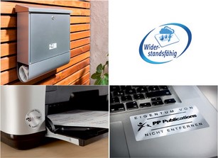 Etiket Avery L6008-20 25.4x10mm zilver 3780 stuks-3