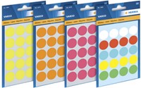 Etiket HERMA 1884 rond 19mm fluor geel 100 stuks-2