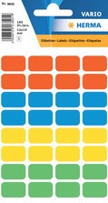 Etiket HERMA 3655 12x34mm groen 90 stuks-2