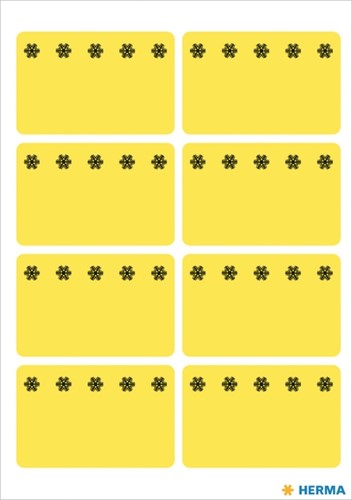 Etiket HERMA 3771 26x40mm diepvries geel 48 stuks-2