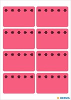Etiket HERMA 3772 26x40mm diepvries rood 48 stuks-6