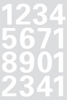 Etiket HERMA 4170 25mm getallen 0-9 wit-2