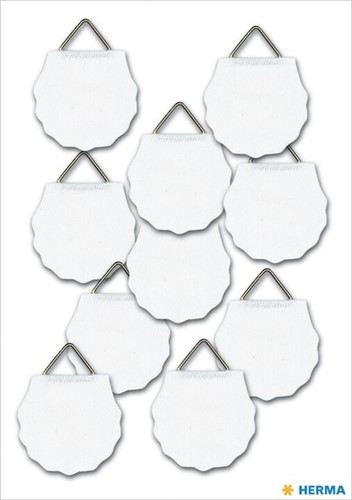 Hanghaakje HERMA 5752 34.5mm 10 stuks-1