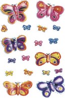 Etiket HERMA 6819 vlinder glitter folie-2