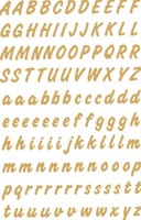 Etiket HERMA 4152 8mm letters A-Z goud op transparant 238 stuks-2