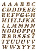 Etiket HERMA 4192 8mm letters A-Z goudfolie 61stuks-2