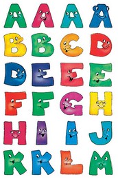 Etiket HERMA 4194 28mm letters a-z gezichten 48 stuks-2