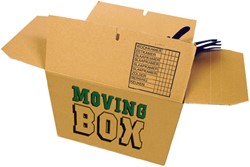 Verhuisdoos CleverPack bedrukt 480x320x360mm pak à 25 stuks