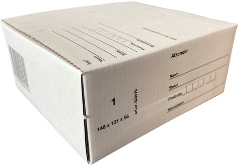 Postpakketbox IEZZY 1 146x131x56mm-1