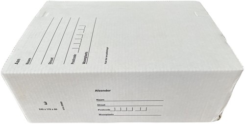 Postpakketbox IEZZY 3 240x170x80mm wit-2