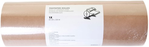 Inpakpapier IEZZY kraft 500mmx220m 70 gram bruin