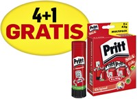 Lijmstift Pritt Stick Original 43gr promopack 4+1 gratis