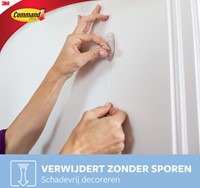 Haak Command middelgroot ovaal incl bevestigingsstrip 2 stuks-5