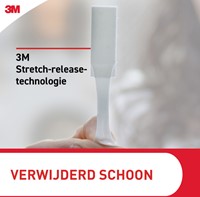 Bevestigingsstrip Command klik vast smal 5,4kg wit-3