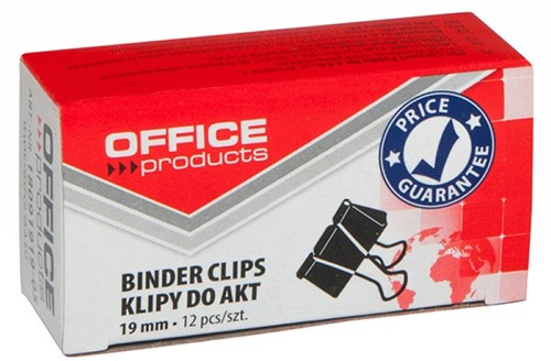 Papierklemmen, 19 mm, 12 stuks