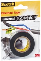 Plakband Scotch isolatie 15mmx10m zwart-3