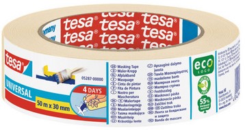 Afplaktape tesa®  Economy 50mmx50m creme-3