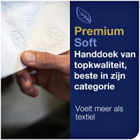 Handdoek Tork H2 Xpress Premium multifold 2-laags 212x340mm 21x110 vel wit 100288-2