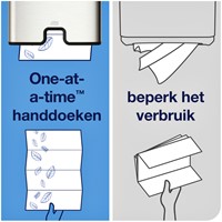 Handdoek Tork H2 Xpress Premium multifold 2-laags 212x340mm 21x110 vel wit 100288-1