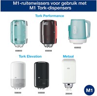 Poetspapier Tork M1 Advanced 1-laags 120m wit 100130-3