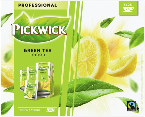 Thee Pickwick Fair Trade green lemon 25x1.5gr