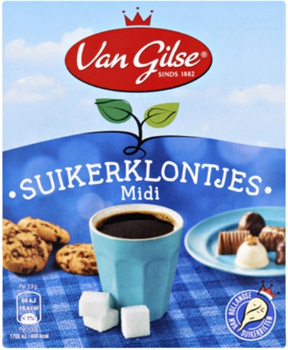 Suikerklontjes Van Gilse Midi 750gram