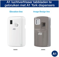 Luchtverfrisserdispenser Tork A1 spray wit 562000-3