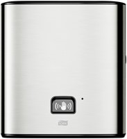 Handdoekroldispenser Tork H1 Image Line Matic zilver 460001