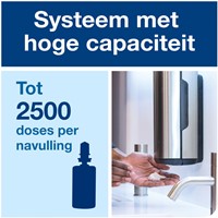 Zeepdispenser Tork S4 Image Line sensor 1000ml zilver 460009-3