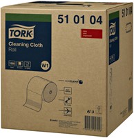 Reinigingsdoek Tork W1 Premium 1-laags 380m wit 510104-3