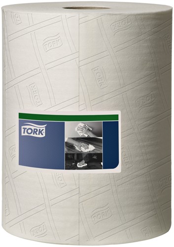 Reinigingsdoek Tork W2 Premium 1-laags 152m wit 510137-2