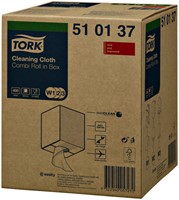 Reinigingsdoek Tork W2 Premium 1-laags 152m wit 510137-3